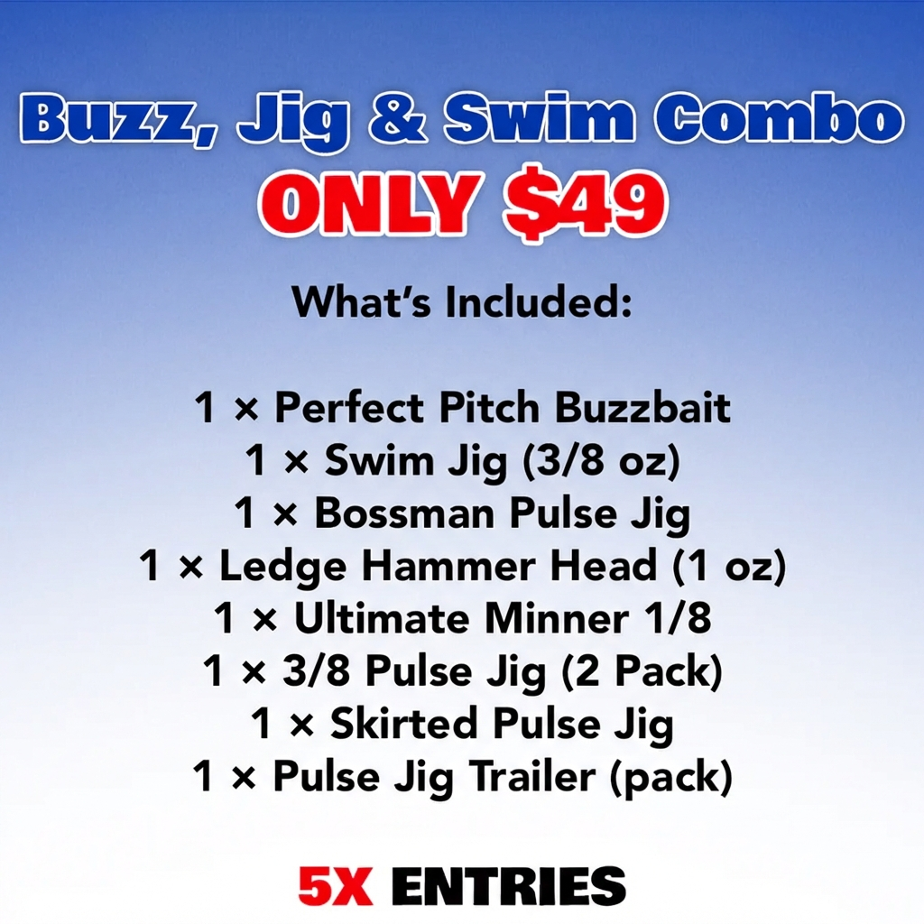 Buzz, Jig & Swim Combo