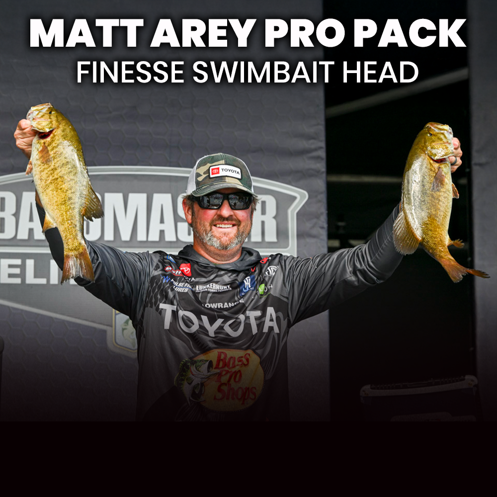 Matt Arey Finesse Swimbait Head Pro Pack